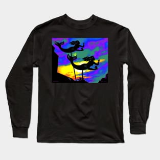 Night Mermaids Long Sleeve T-Shirt